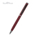 Ручка "FIRENZE" в тубусе круглой формы 1,0 мм, СИНЯЯ (корпус красный, футляр белый)