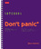 Тетрадь 96 л. на гребне "Don't panic" обложка с карманом без линовки с Шаблоном в клетку и линию