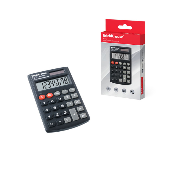 Калькулятор карманный 8-разр. ErichKrause® PC-102 