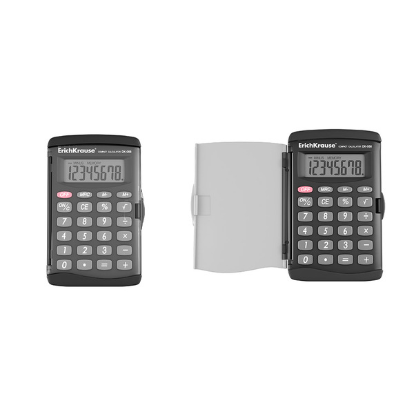 Калькулятор карманный 8-разр. ErichKrause® PC-131