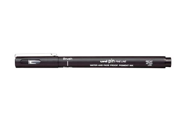 Линер Uni PINBR-200(S) черный, кисть (Brush).