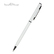 Ручка "PALERMO" в метал. футляре 0,7 ММ, СИНЯЯ  (белый корпус, футляр черный)