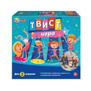 Игра подвижная напольная "Твистерия"кор. 20,5*21,5*4см Умные игры 