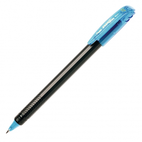 Ручка гелевая "Pentel" Energel черный корпус  d 0.7 мм  синие чернила