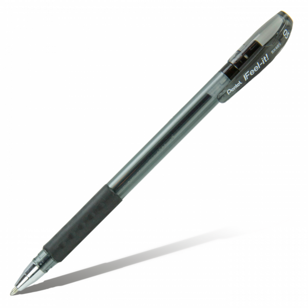 Ручка шариковая "Pentel" Feel it!  d 0.5 мм   черные чернила