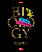 Тетрадь предмет. 46 л. кл. "Дерзкая" БИОЛОГИЯ С интерактивн.справочн.инф. Обл. мел.картон мат.ламин.