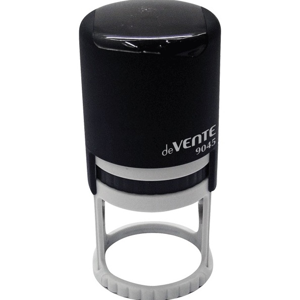 Оснастка автоматическая "deVENTE" 9045, для круглых печатей d=45 мм, в картонной коробке