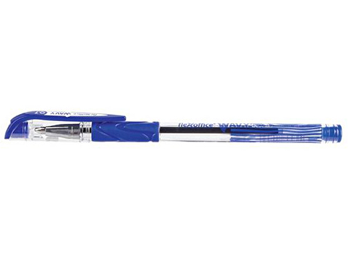 Ручка шариковая 0,7 мм FlexOffice WAVE  синяя,