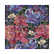 Алмазная мозаика 30*30 "НОЧЬ ЦВЕТОВ" (21 цветов страз, холст на подрамнике с напечатенной картино