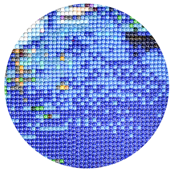 Алмазная мозаика 40*50 "БУКЕТ И КНИГИ" (23 цветов страз, холст на подрамнике с напечатенной карти