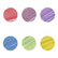 Набор арт-маркеров МЕТАЛЛИК (6 цветов ) полипропилен, фибра (полиэстер), наконечник пулевидный, отде