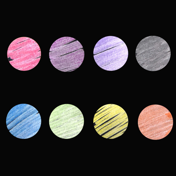 Набор арт-маркеров МЕТАЛЛИК (8 цветов) полипропилен, фибра (полиэстер), наконечник пулевидный, отдел