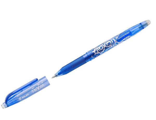 Ручка гелевая 0,5 мм стираемая FriXion Ball синяя 