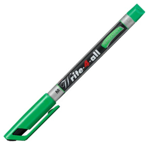 Маркер-ручка перм. STABILO Write-4-all 1,0 мм M зеленая