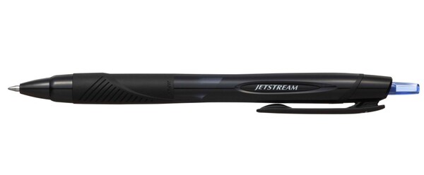 Ручка шариковая автомат. Uni Jetstream SXN-157S синий, копус: черный, 0,7мм.