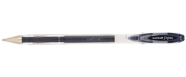 Ручка гелевая Uni UM-120 черный
