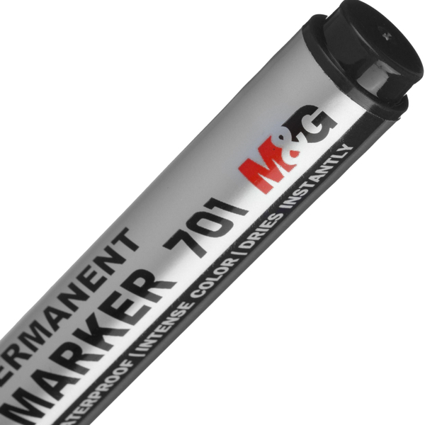 Маркер перм. 2.3 мм M&G черный
