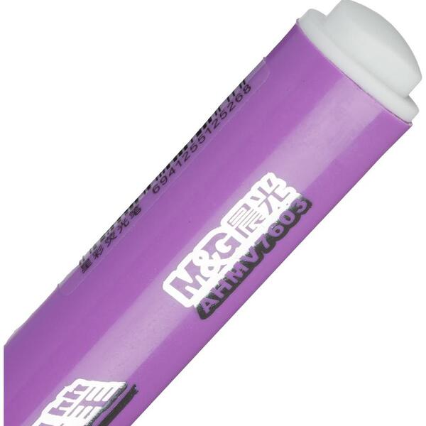 Маркер-текстовыделитель 1-5 мм M&G треугольный фиолетовый
