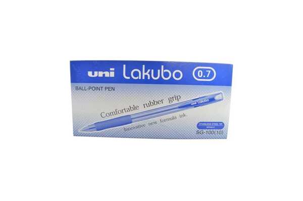 Ручка шариковая Uni SG-100,синяя 0,7мм, шт.