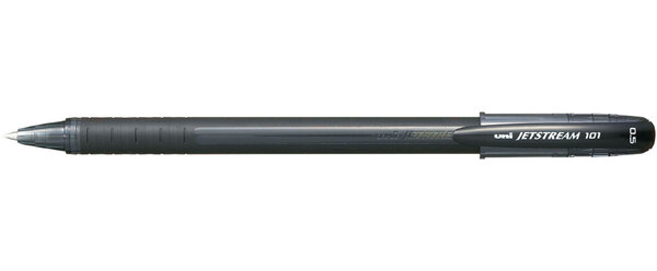 Ручка шариковая Uni Jetstream SX-101-05 черная 0.5 мм.