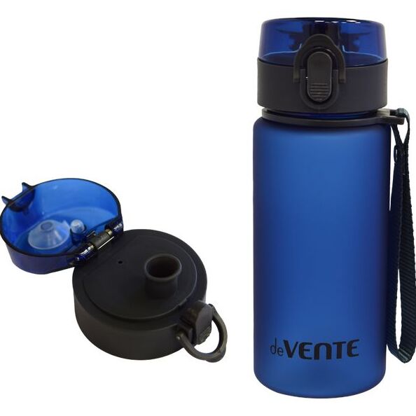 Бутылочка "deVENTE" 400 мл, пластиковая, с диффузором, матовая, синяя, с нескользящим покрытием и те