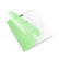 Тетрадь с пластиковой обложкой на скобе ErichKrause® Классика CoverPrо Neon, зеленый, А5+, 12 л. кл