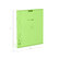 Тетрадь с пластиковой обложкой на скобе ErichKrause® Классика CoverPrо Neon, зеленый, А5+, 12 л. кл