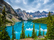 Пазл 3D "Озеро Майрейн Альберта", 500 детал., 6+