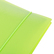 Тетрадь на кольцах 120 л. "LINE  NEON" Зеленая, Пластиковая обложка с высечкой под кольца на резинке