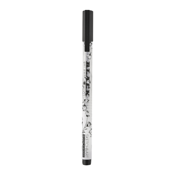 Ручка гелевая 0,8 мм Sketch&Art "UniWrite.BLACK" Чёрная