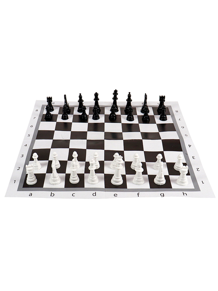 Шахматы, шашки "Рыжий кот" 22,5х30 см классич. .Поле (в пакете) 6+