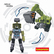 Трансформер 2в1 BONDIBOT Bondibon робот-строит. техника, экскаватор, цвет зелёный, ВОХ 23,5х26,5х8 с