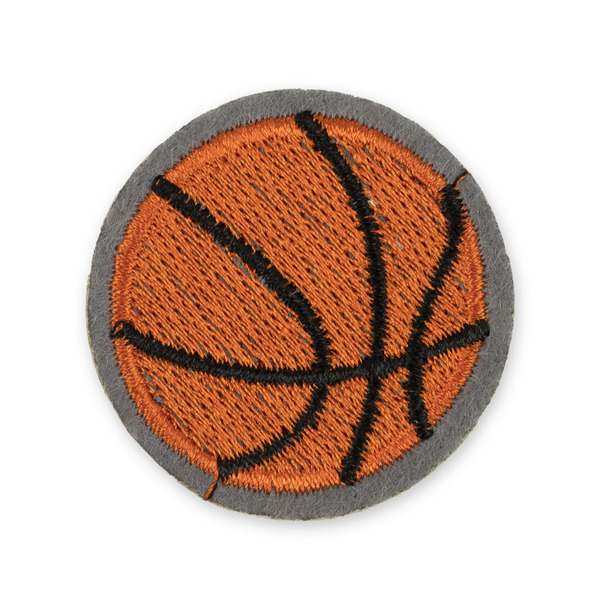 Наклейка-термоаппликация Gamma 4 x 4 см Баскетбольный мяч. 