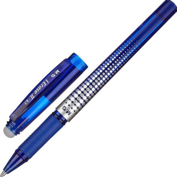 Ручка гелевая стираемая M&G iErase II шар 0,7 лин 0,5мм синяя AKP61173220700H