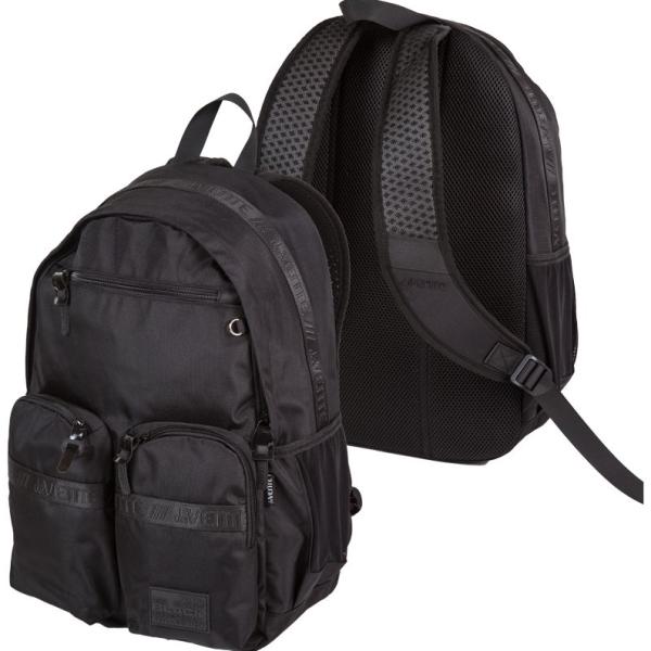 Рюкзак подростковый "deVENTE. TOTAL BLACK" 44x31x20 см 650 г, текстильный, 1 отд. на молнии