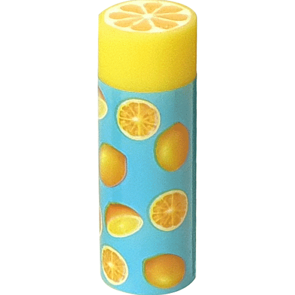 Ластик "deVENTE. Tutti-Frutti" в форме цилиндра, цветной с печатью, 50x17 мм, в индивидуальной упако