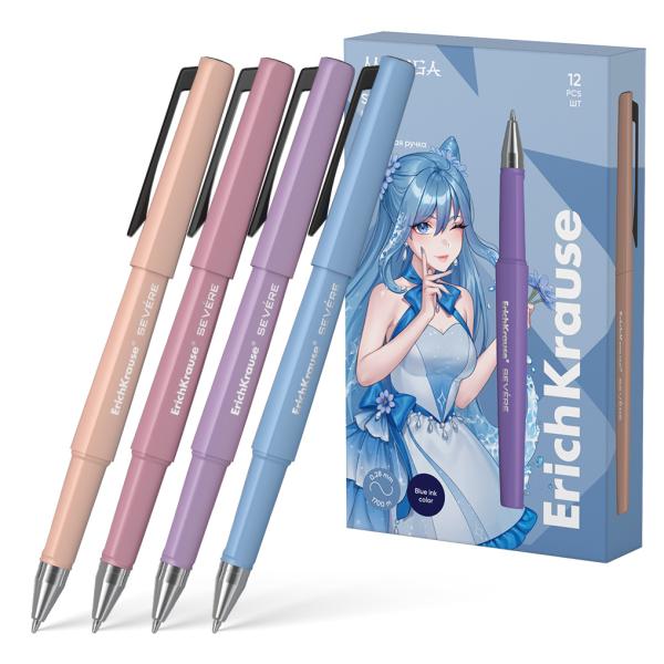 Ручка шариковая 0,7 мм ErichKrause ,СИНЯЯ, Severe Stick Manga Super Glide Technology,