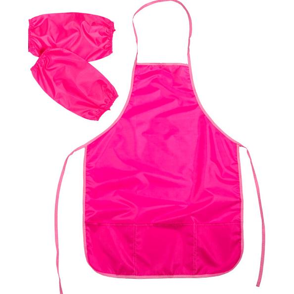 Накидка с нарукавниками 50*70 (L) 3 кармана "deVENTE" розовый, водоотталкивающая ткань