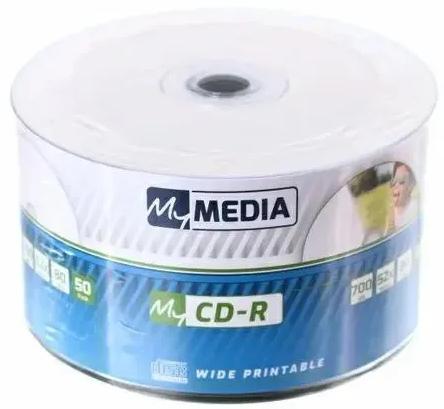 CD-R Pack wrap 50 шт. MyMedia  700МБ, 52х  