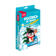 Роспись по дереву. Новогодний сувенир "Пингвинёнок"