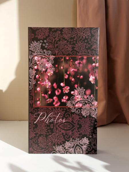 Фотоальбом на 300 фото "Bloom" Сакура 10х15 см, пластик. листы