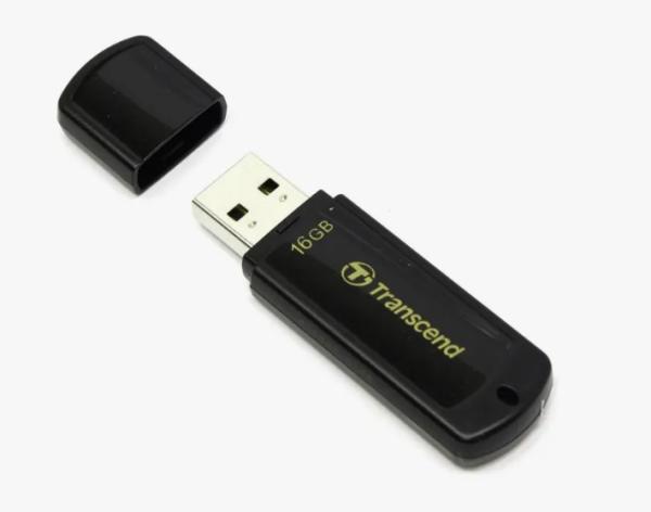 Флеш Диск Transcend 16GB Jetflash 350 TS16GJF350 USB2.0 черный