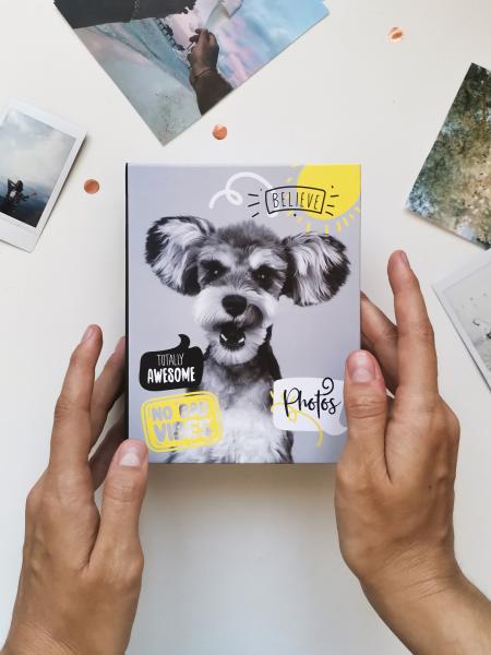 Фотоальбом на 100 фото "Fluffy pets" Гав  10х15 см, пластик. листы
