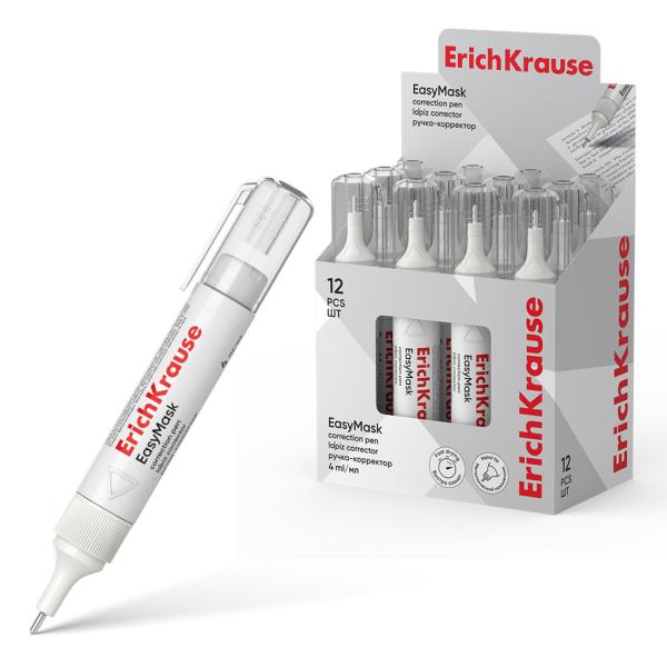 Корректирующая ручка 4 мл ErichKrause EasyMask, 