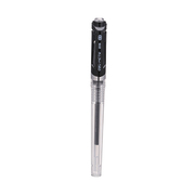Ручка гелевая 0,5 мм Deli резиновая манжета черные чернила