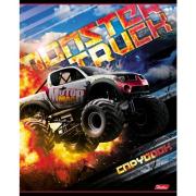 Тетрадь 24 л. кл. "MonsterTruck" 65г/кв.м скругл.углы