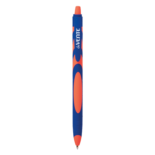 Ручка шариковая автомат. 0,7 мм "deVENTE" ультра гладкое письмо, на маслян. основе синяя
