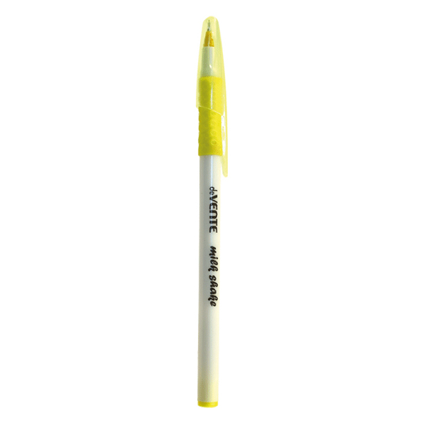 Ручка шариковая 0,7 мм "deVENTE. Milk Shake" гладкое письмо, чернила на маслян. основе, синяя,чёрная