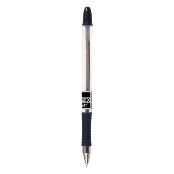 Ручка шариковая 0,7 мм "deVENTE. OfficeMax" ультра гладкое письмо, масло, с держателем, СИНЯЯ