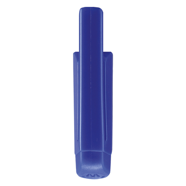 Ручка шариковая 1,0 мм "deVENTE" чернила на масляной основе, прозрач. корпус с держателем, синяя